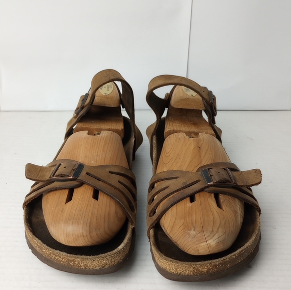 Birkenstock Bali Oiled Habana Leather Sandals, Women Size 11, EU Size 42 - Picture 2 of 9